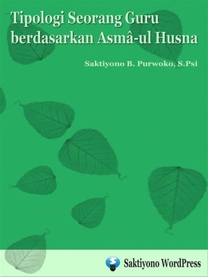 cover image of Tipologi Seorang Guru berdasarkan Asma-ul Husna